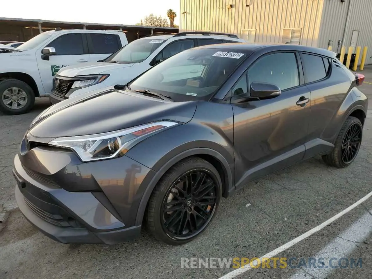 1 Photograph of a damaged car JTNKHMBX6K1033693 TOYOTA C-HR 2019