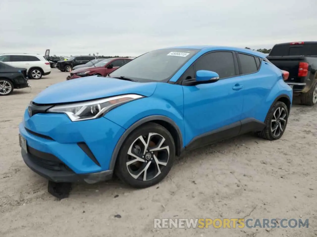 1 Фотография поврежденного автомобиля JTNKHMBX6K1054558 TOYOTA C-HR 2019