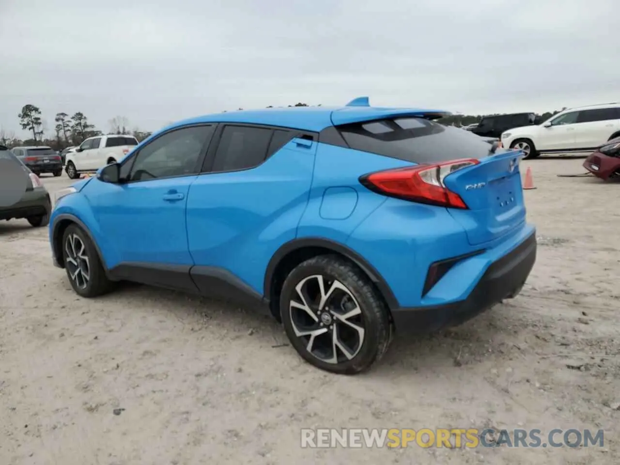 2 Фотография поврежденного автомобиля JTNKHMBX6K1054558 TOYOTA C-HR 2019