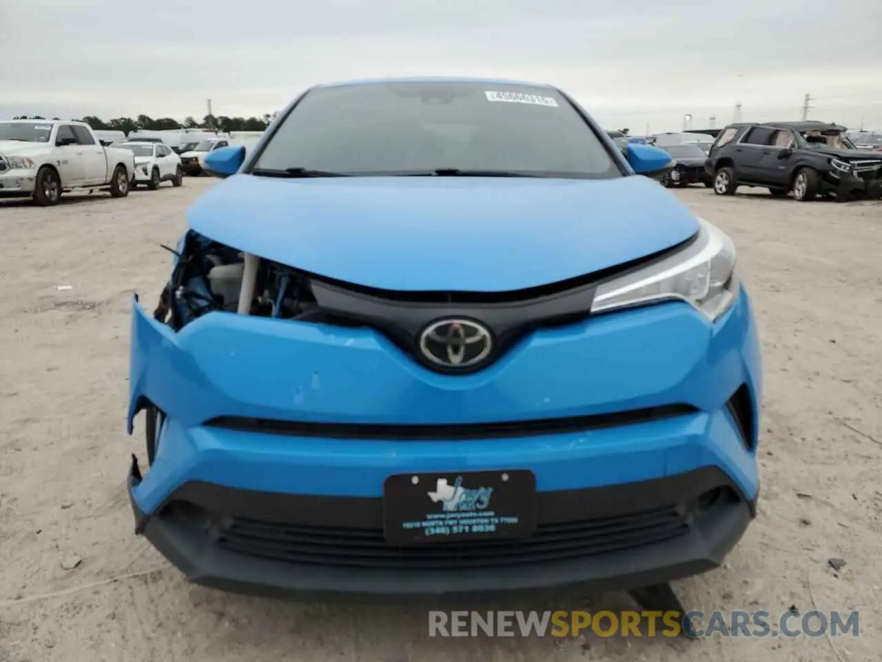 5 Фотография поврежденного автомобиля JTNKHMBX6K1054558 TOYOTA C-HR 2019