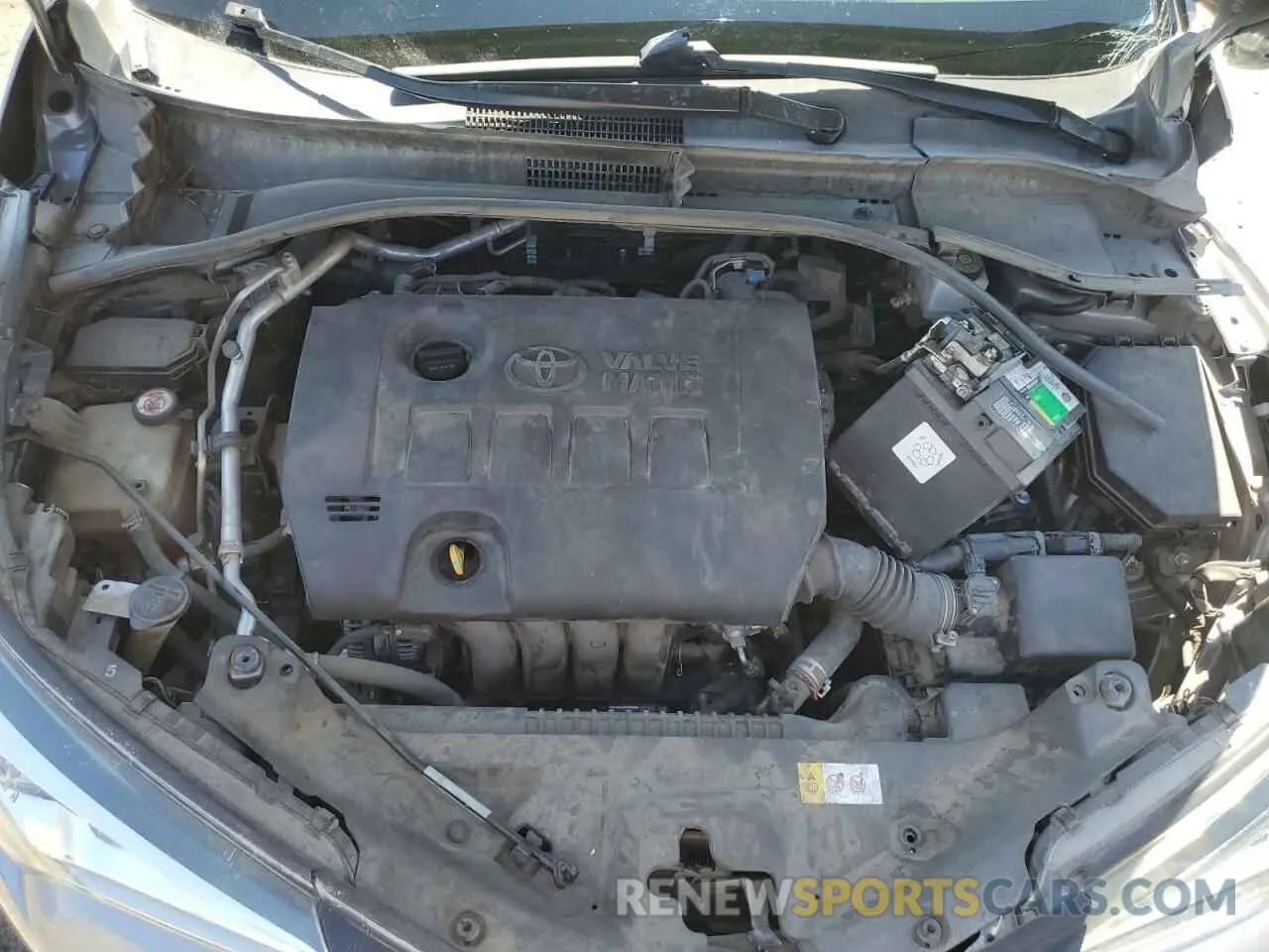 11 Photograph of a damaged car JTNKHMBX7K1014649 TOYOTA C-HR 2019