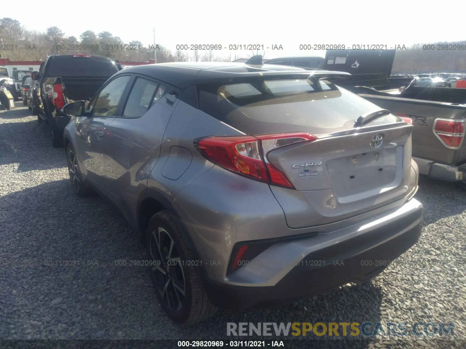 3 Photograph of a damaged car JTNKHMBX7K1016076 TOYOTA C-HR 2019