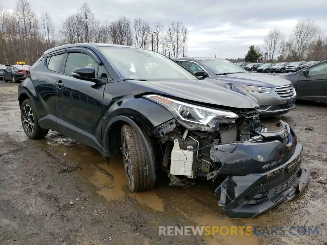 1 Фотография поврежденного автомобиля JTNKHMBX7K1018782 TOYOTA C-HR 2019