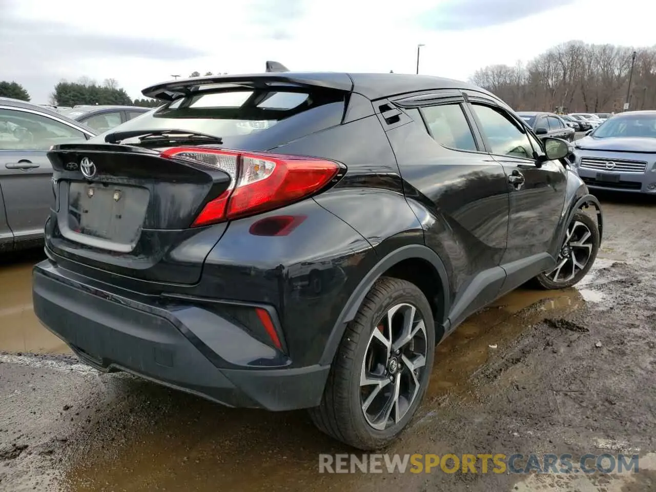 4 Фотография поврежденного автомобиля JTNKHMBX7K1018782 TOYOTA C-HR 2019