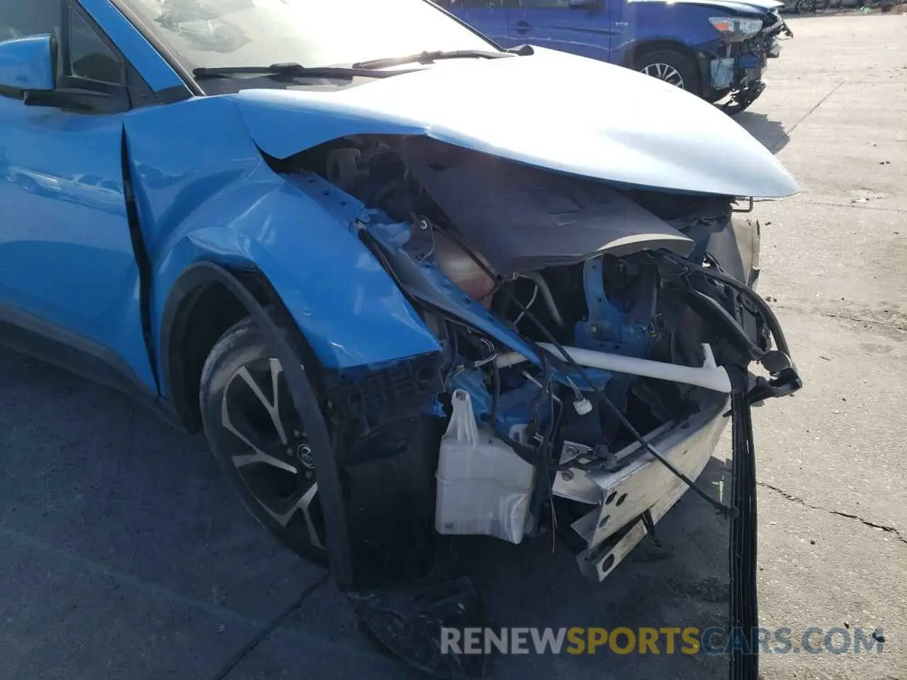 9 Фотография поврежденного автомобиля JTNKHMBX7K1023142 TOYOTA C-HR 2019