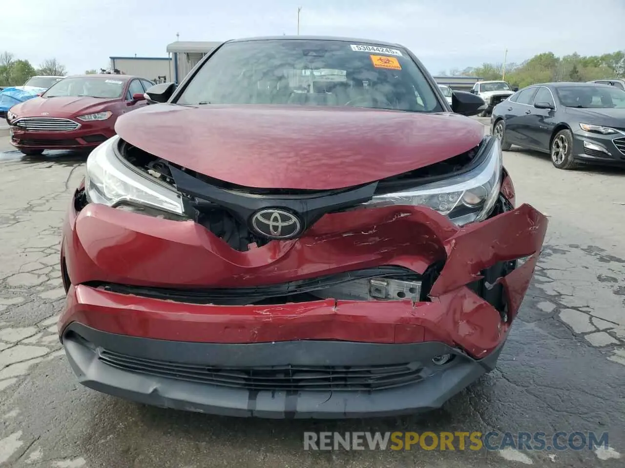 5 Photograph of a damaged car JTNKHMBX7K1025540 TOYOTA C-HR 2019