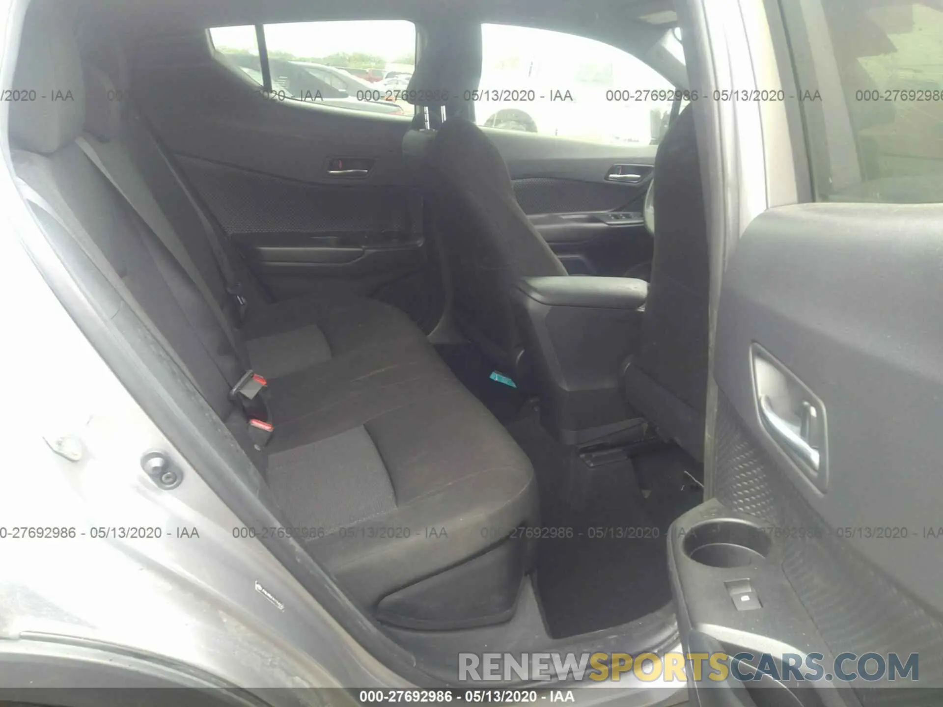 8 Photograph of a damaged car JTNKHMBX7K1034996 TOYOTA C-HR 2019