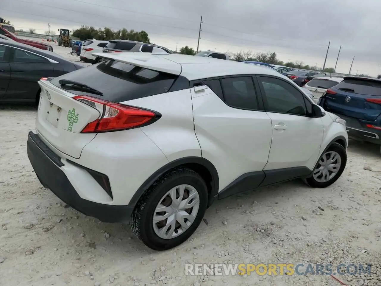 3 Photograph of a damaged car JTNKHMBX7K1046694 TOYOTA C-HR 2019