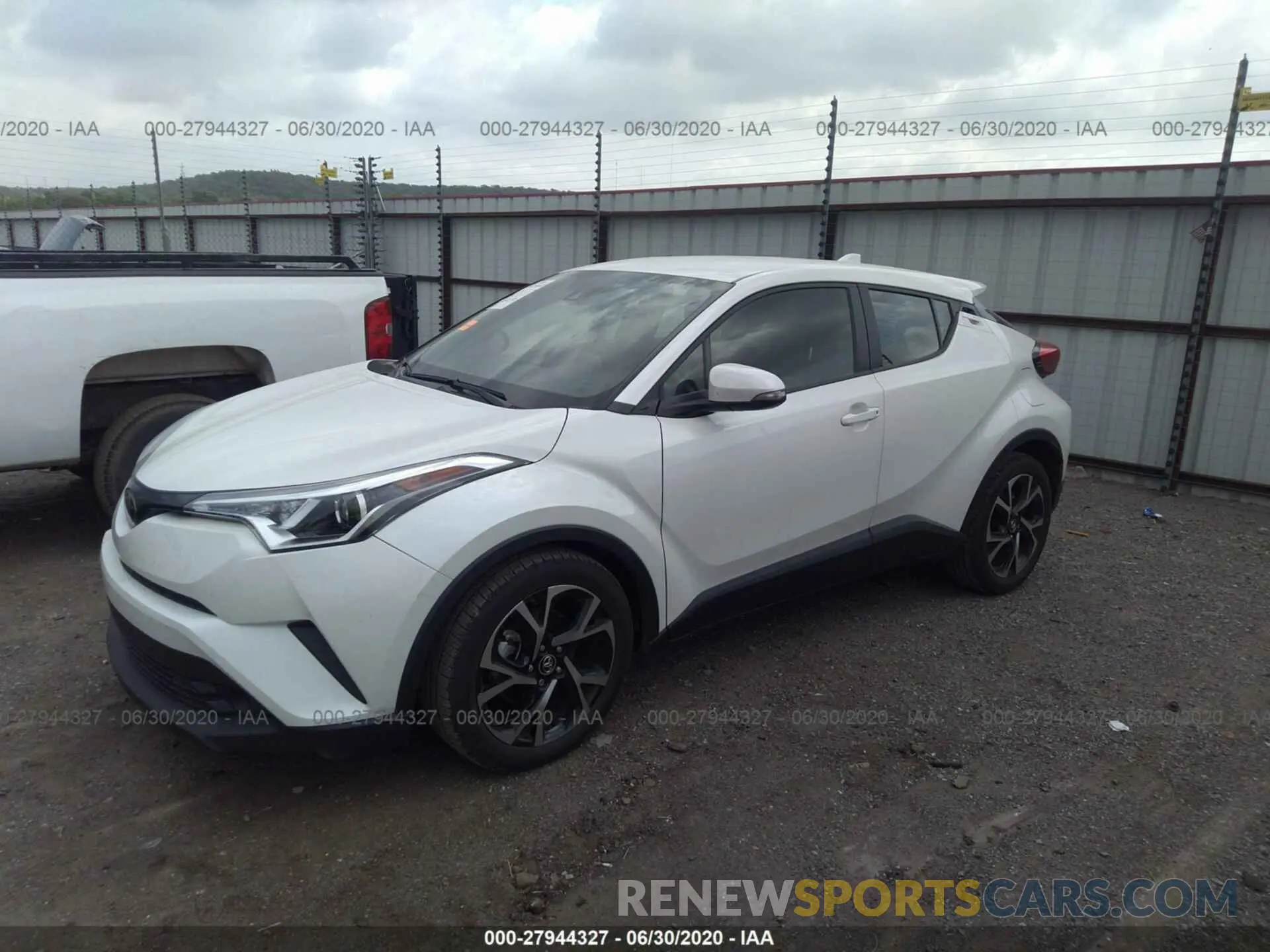 2 Photograph of a damaged car JTNKHMBX7K1047179 TOYOTA C-HR 2019