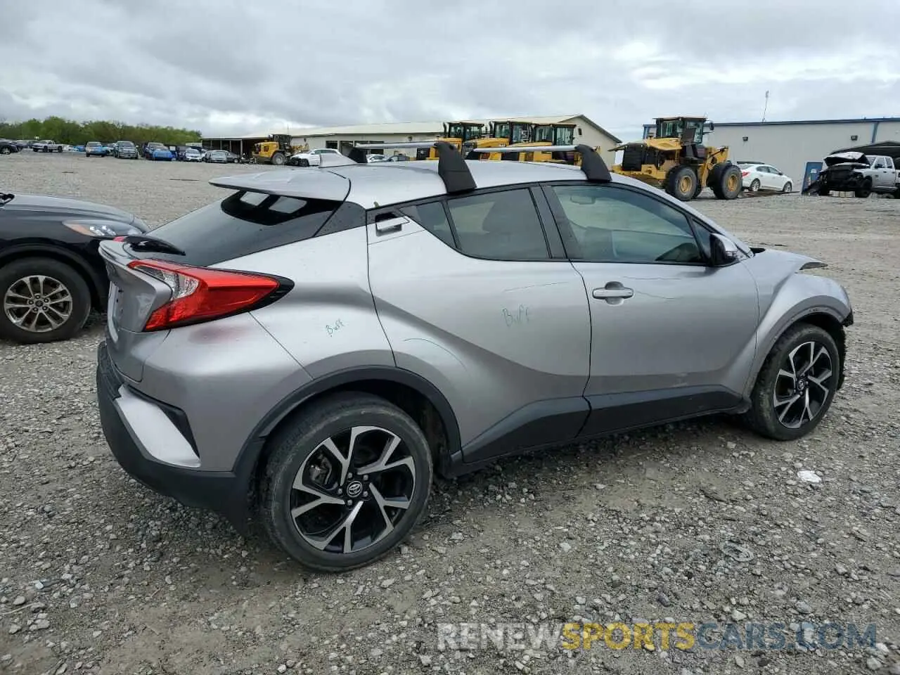 3 Фотография поврежденного автомобиля JTNKHMBX7K1048428 TOYOTA C-HR 2019