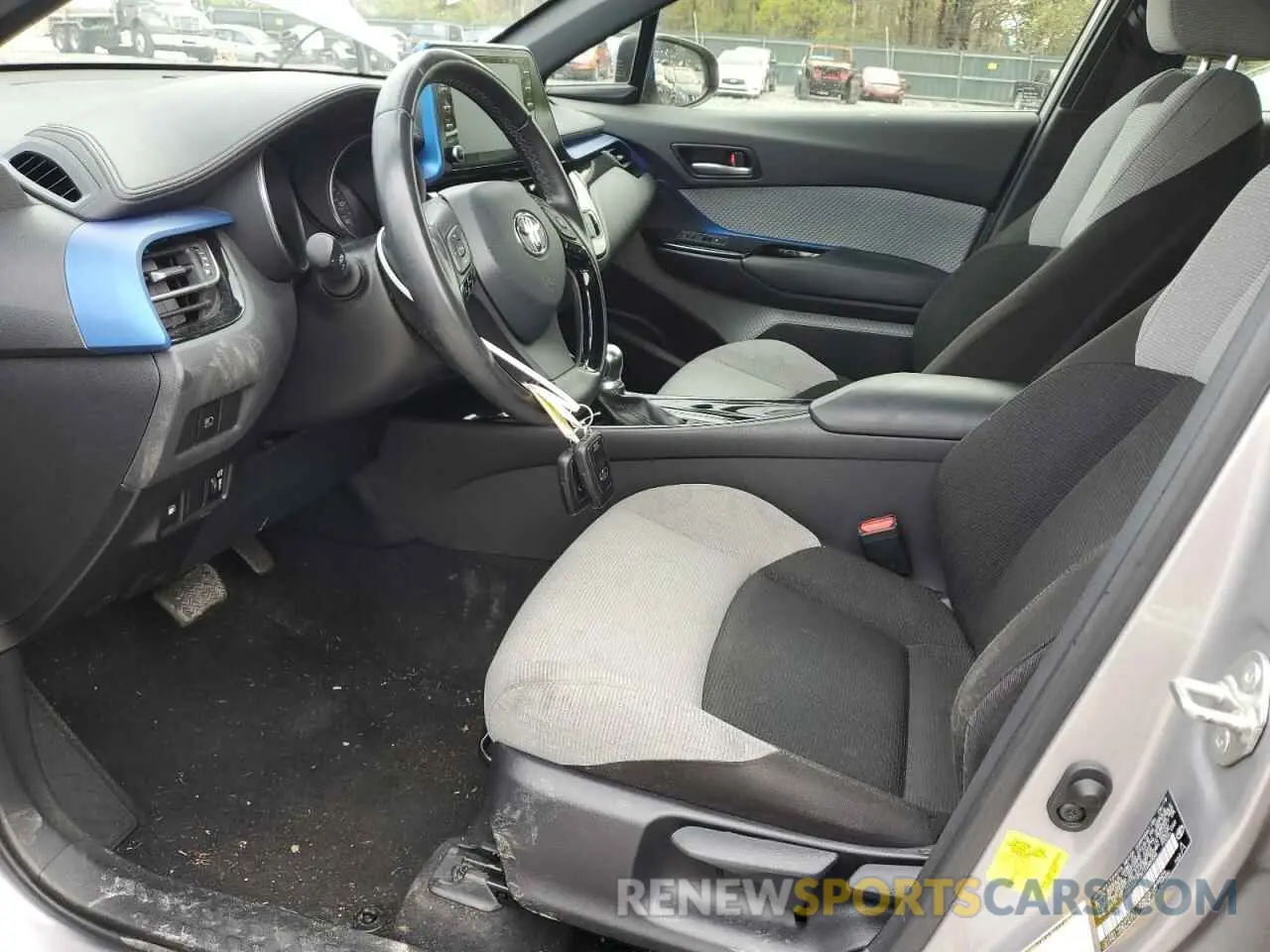7 Фотография поврежденного автомобиля JTNKHMBX7K1048428 TOYOTA C-HR 2019
