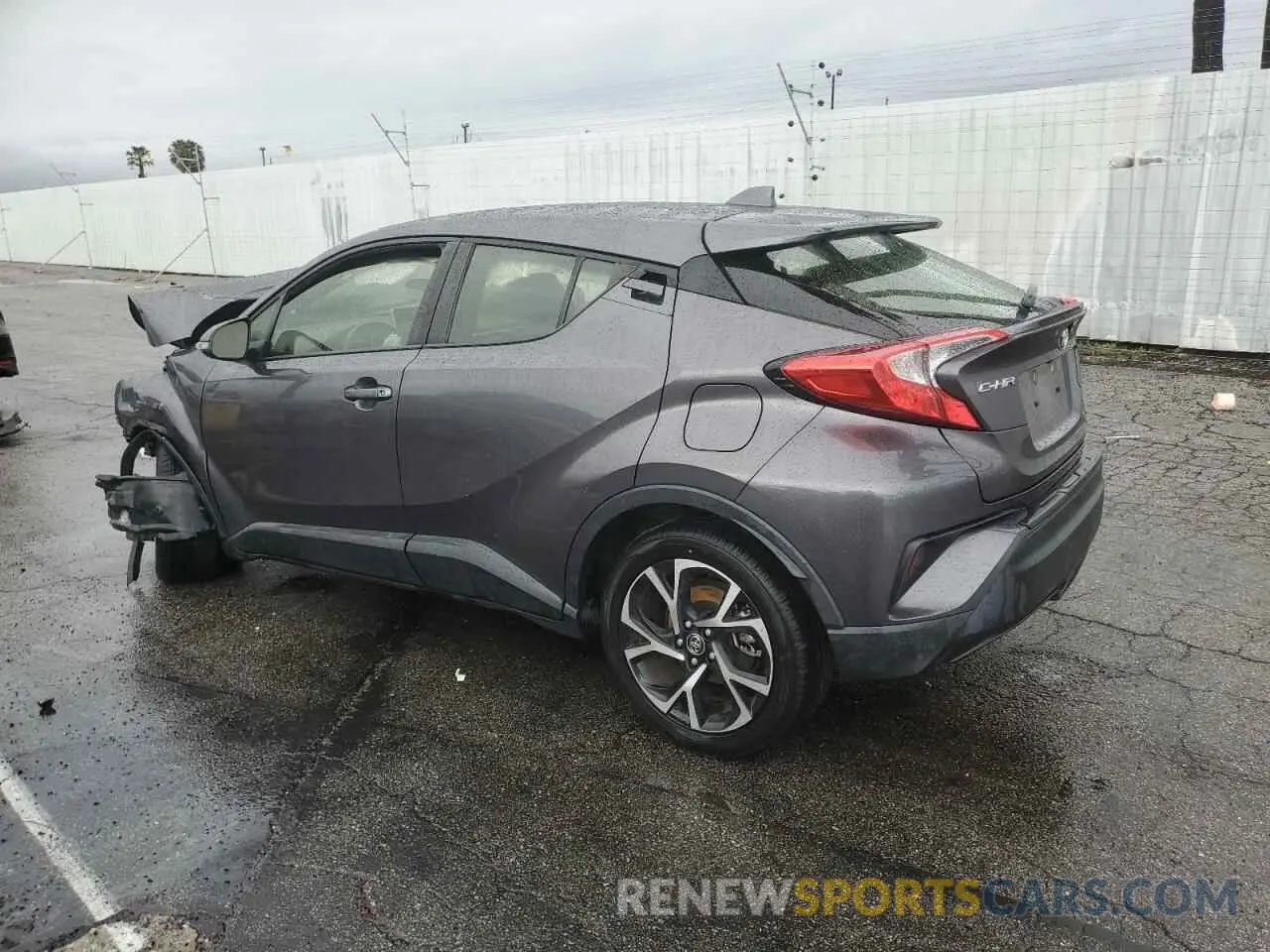 2 Фотография поврежденного автомобиля JTNKHMBX7K1052530 TOYOTA C-HR 2019