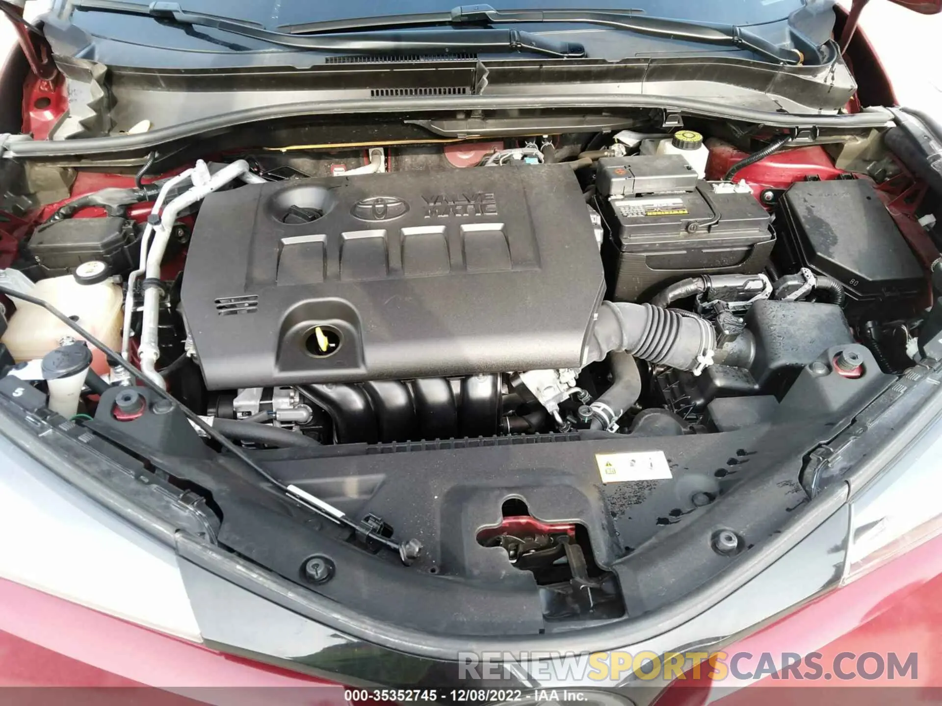 10 Photograph of a damaged car JTNKHMBX7K1053550 TOYOTA C-HR 2019