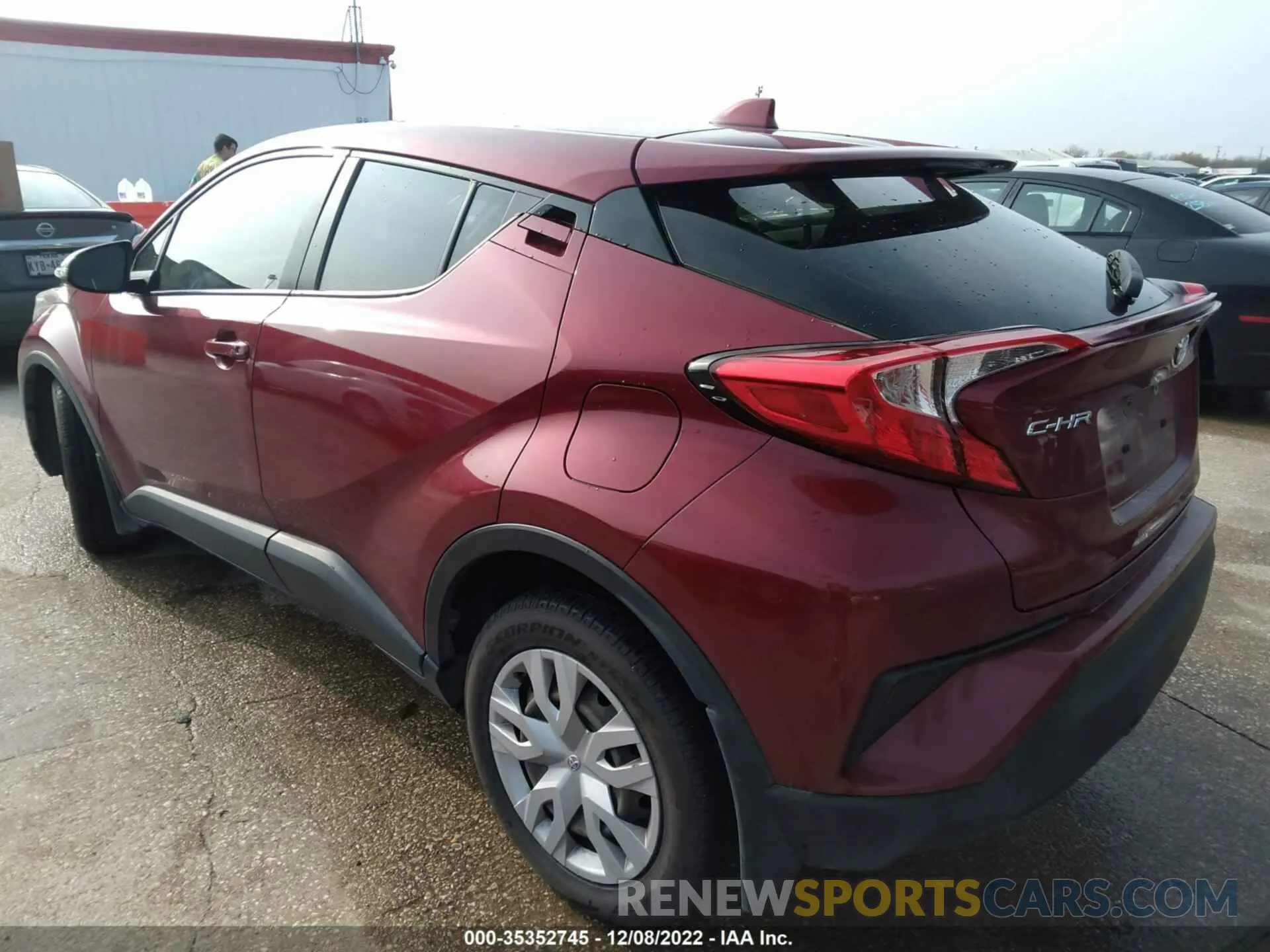 3 Photograph of a damaged car JTNKHMBX7K1053550 TOYOTA C-HR 2019