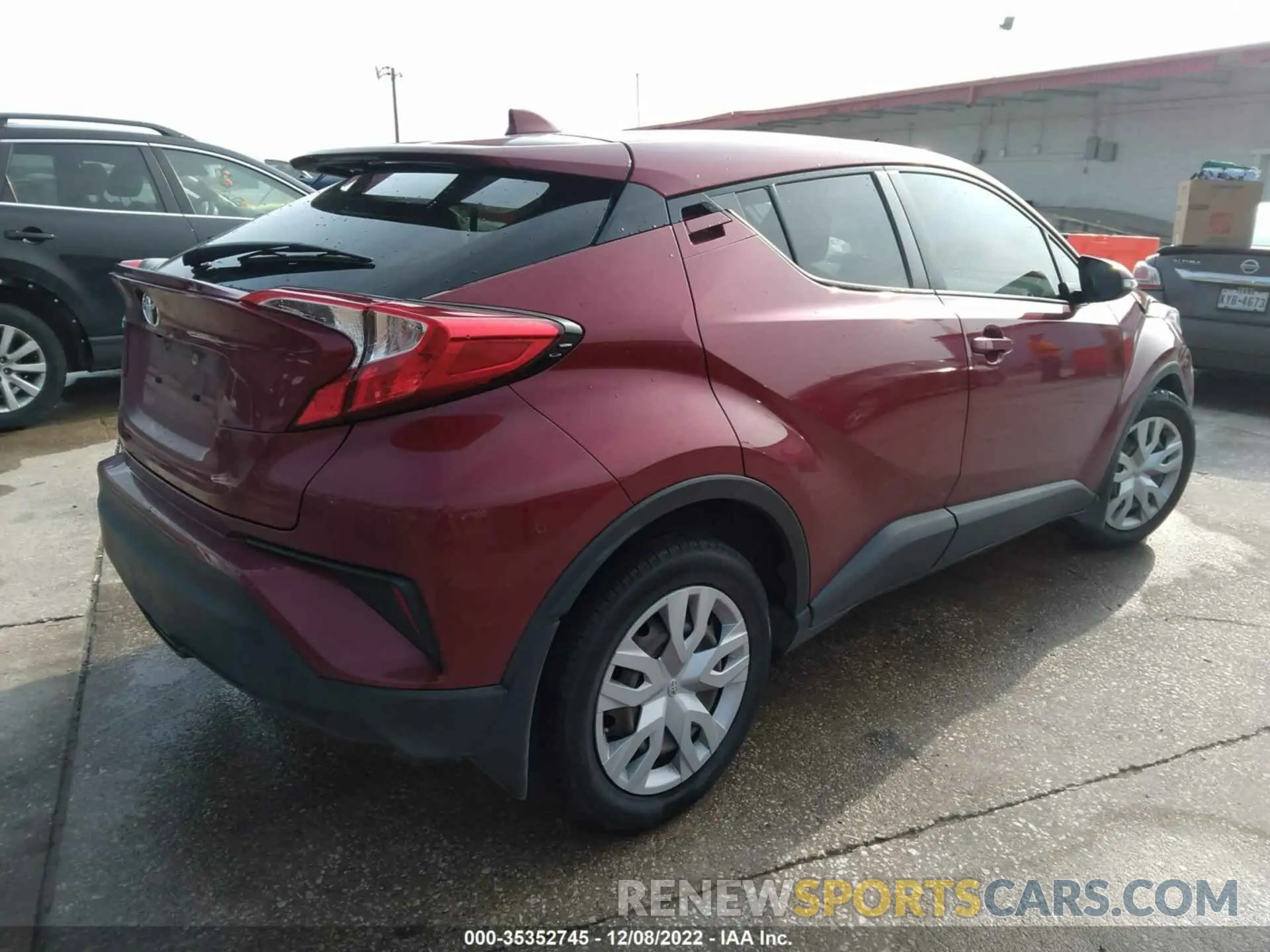 4 Photograph of a damaged car JTNKHMBX7K1053550 TOYOTA C-HR 2019