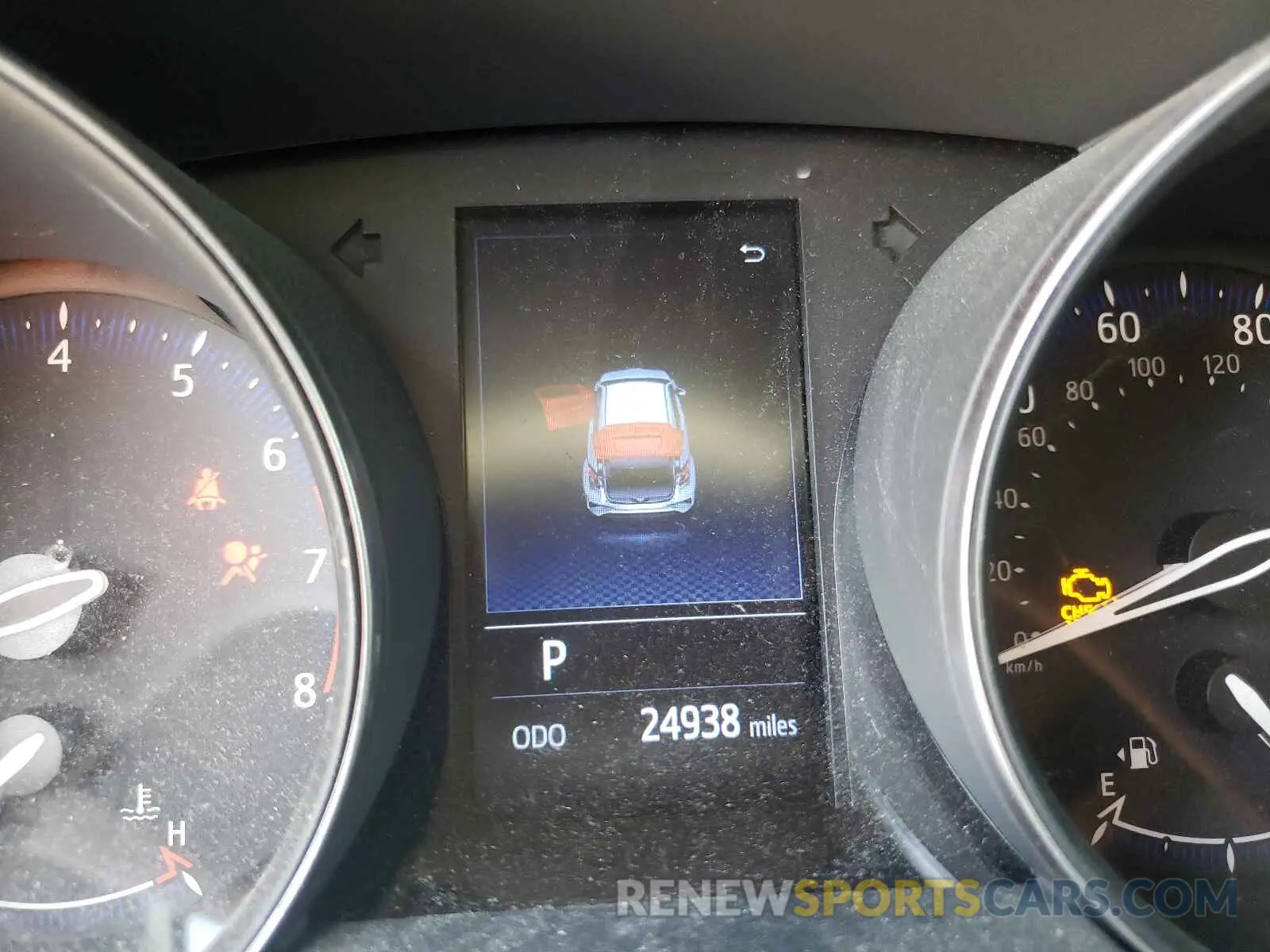 8 Photograph of a damaged car JTNKHMBX7K1055279 TOYOTA C-HR 2019