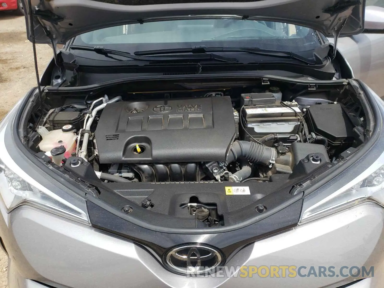 7 Photograph of a damaged car JTNKHMBX8K1015650 TOYOTA C-HR 2019