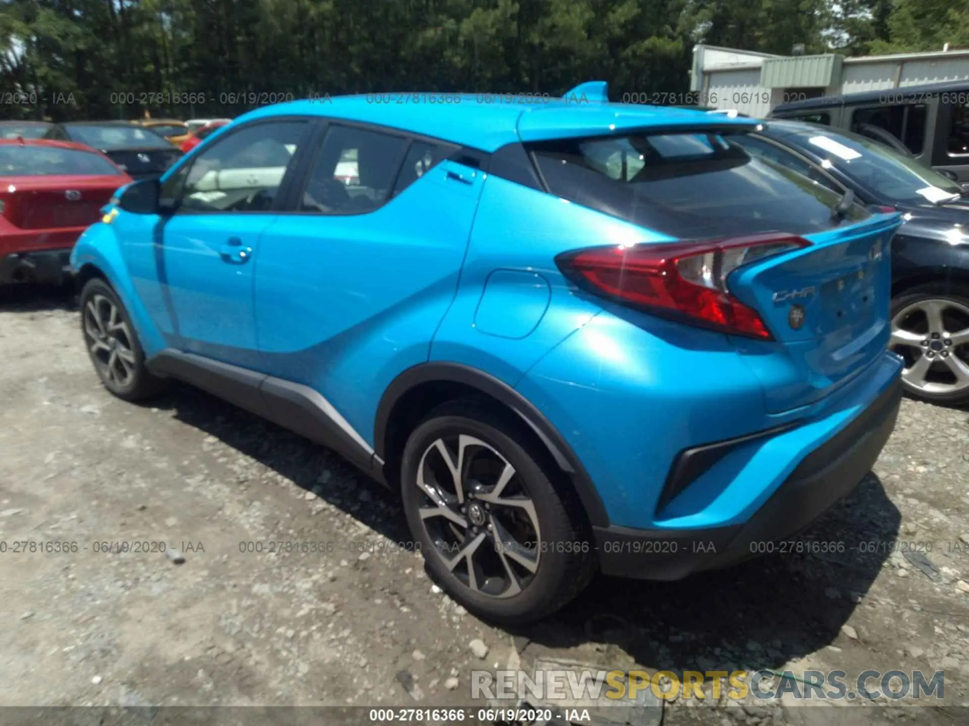 3 Photograph of a damaged car JTNKHMBX8K1018967 TOYOTA C-HR 2019