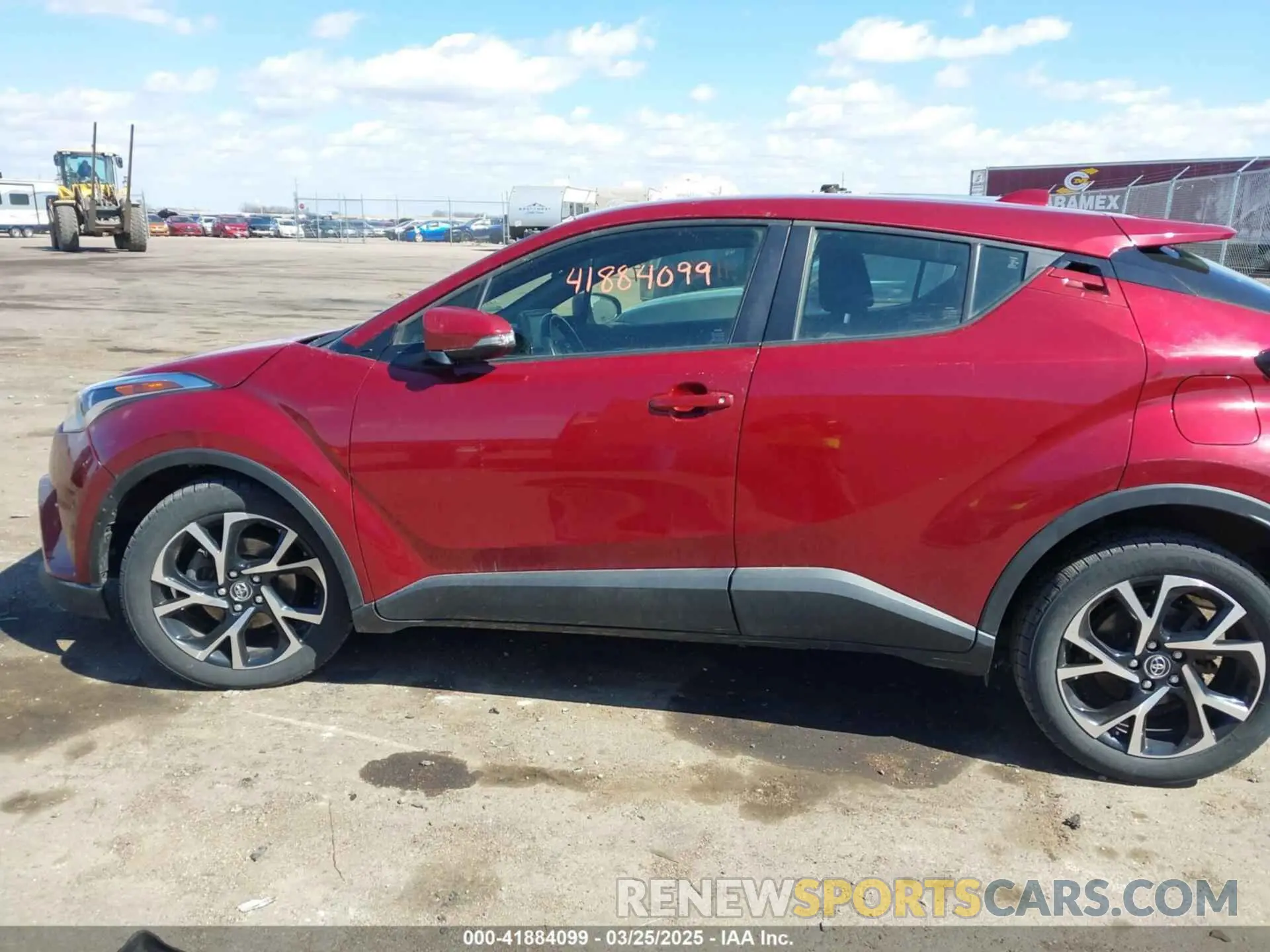 14 Photograph of a damaged car JTNKHMBX8K1031802 TOYOTA C-HR 2019