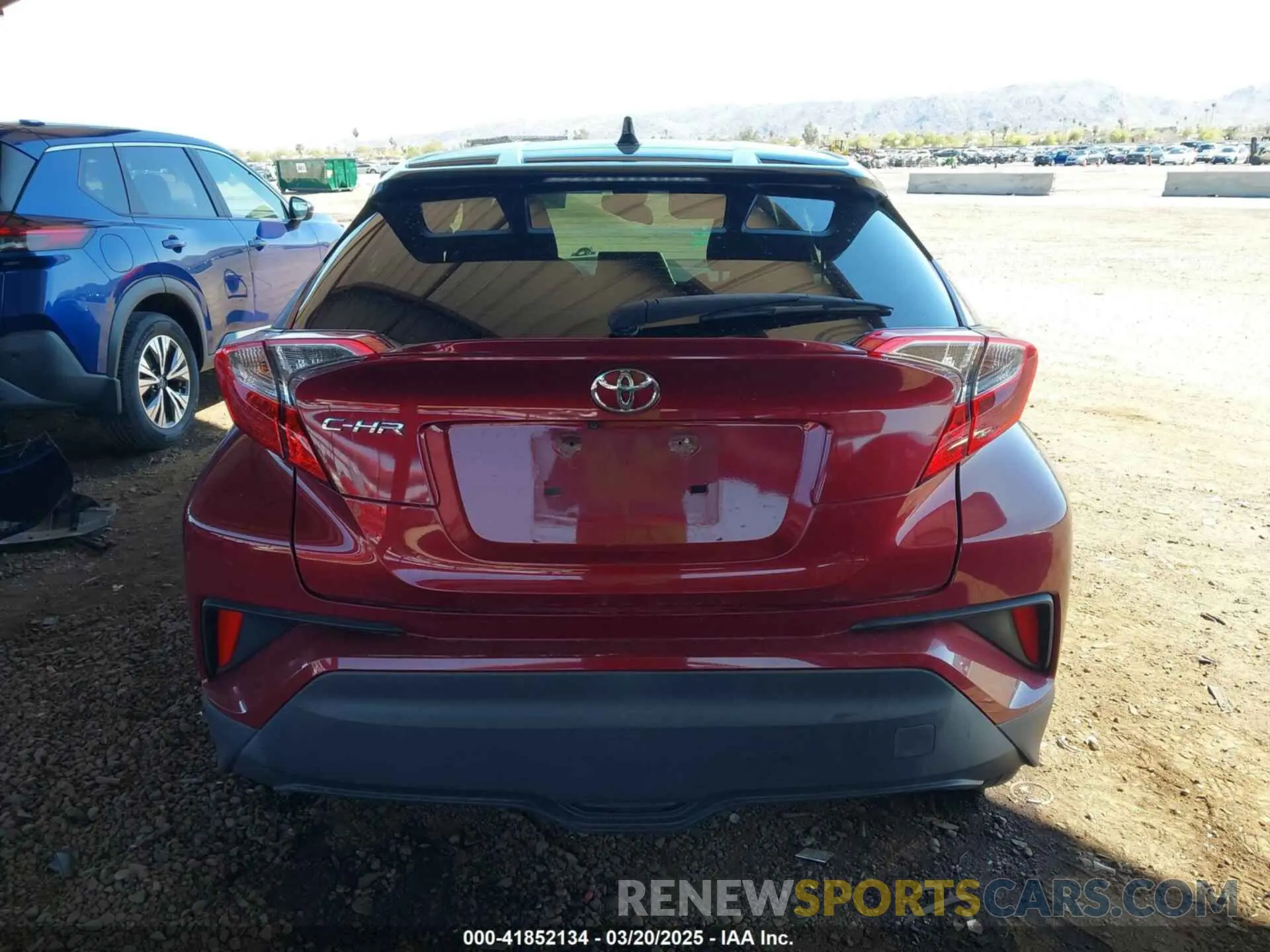 16 Фотография поврежденного автомобиля JTNKHMBX8K1032206 TOYOTA C-HR 2019