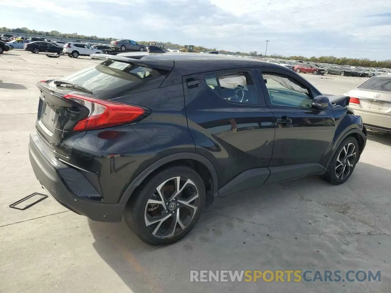 3 Фотография поврежденного автомобиля JTNKHMBX8K1032593 TOYOTA C-HR 2019