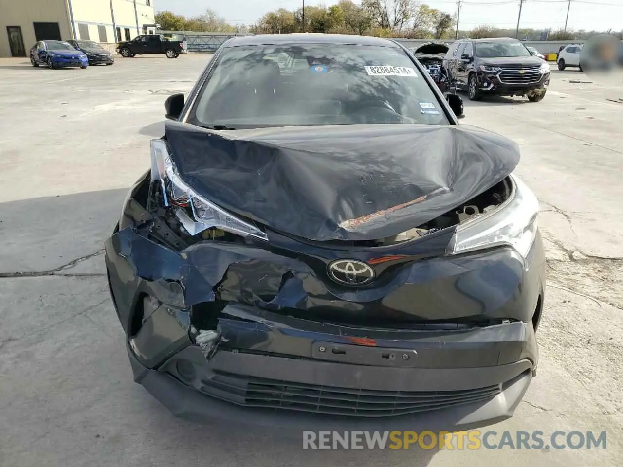 5 Фотография поврежденного автомобиля JTNKHMBX8K1032593 TOYOTA C-HR 2019