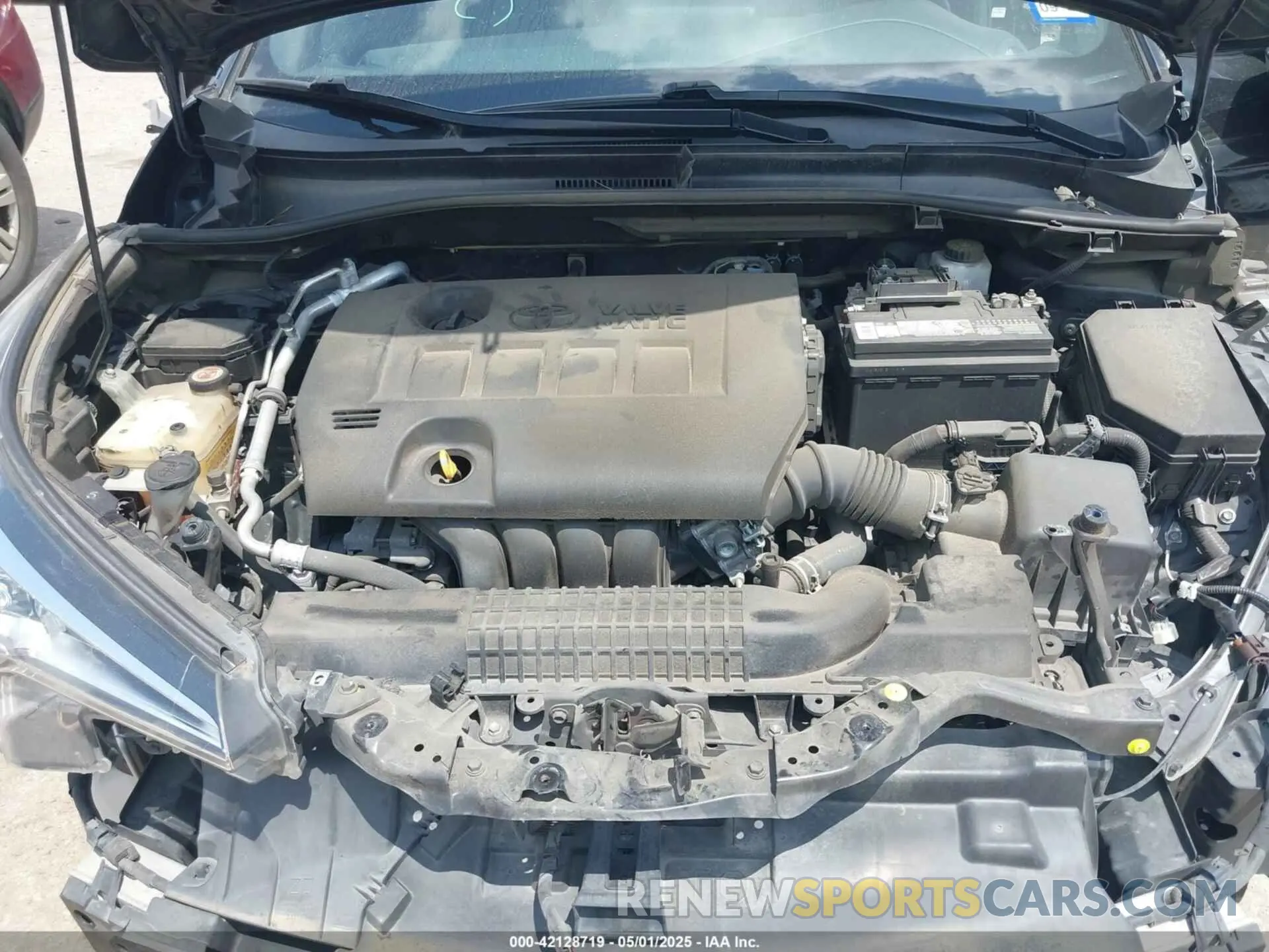 10 Photograph of a damaged car JTNKHMBX8K1036868 TOYOTA C-HR 2019