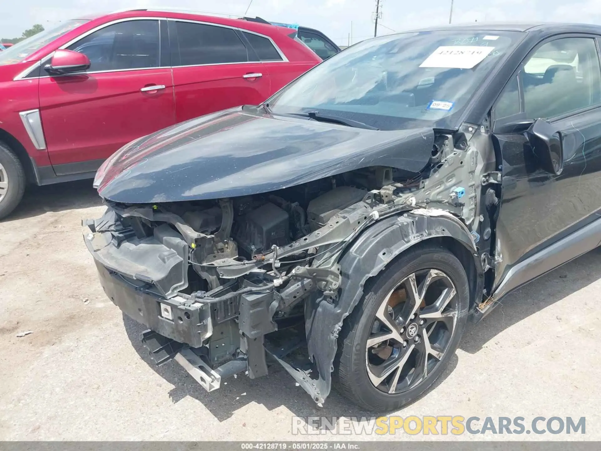 6 Photograph of a damaged car JTNKHMBX8K1036868 TOYOTA C-HR 2019