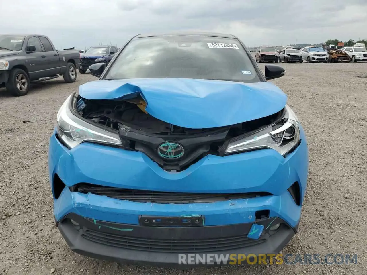 5 Photograph of a damaged car JTNKHMBX8K1044226 TOYOTA C-HR 2019