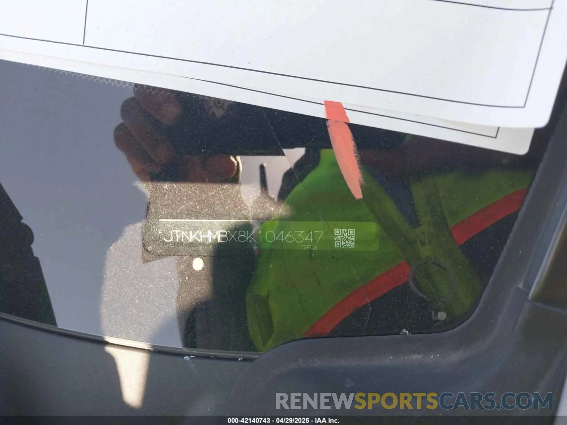 9 Photograph of a damaged car JTNKHMBX8K1046347 TOYOTA C-HR 2019