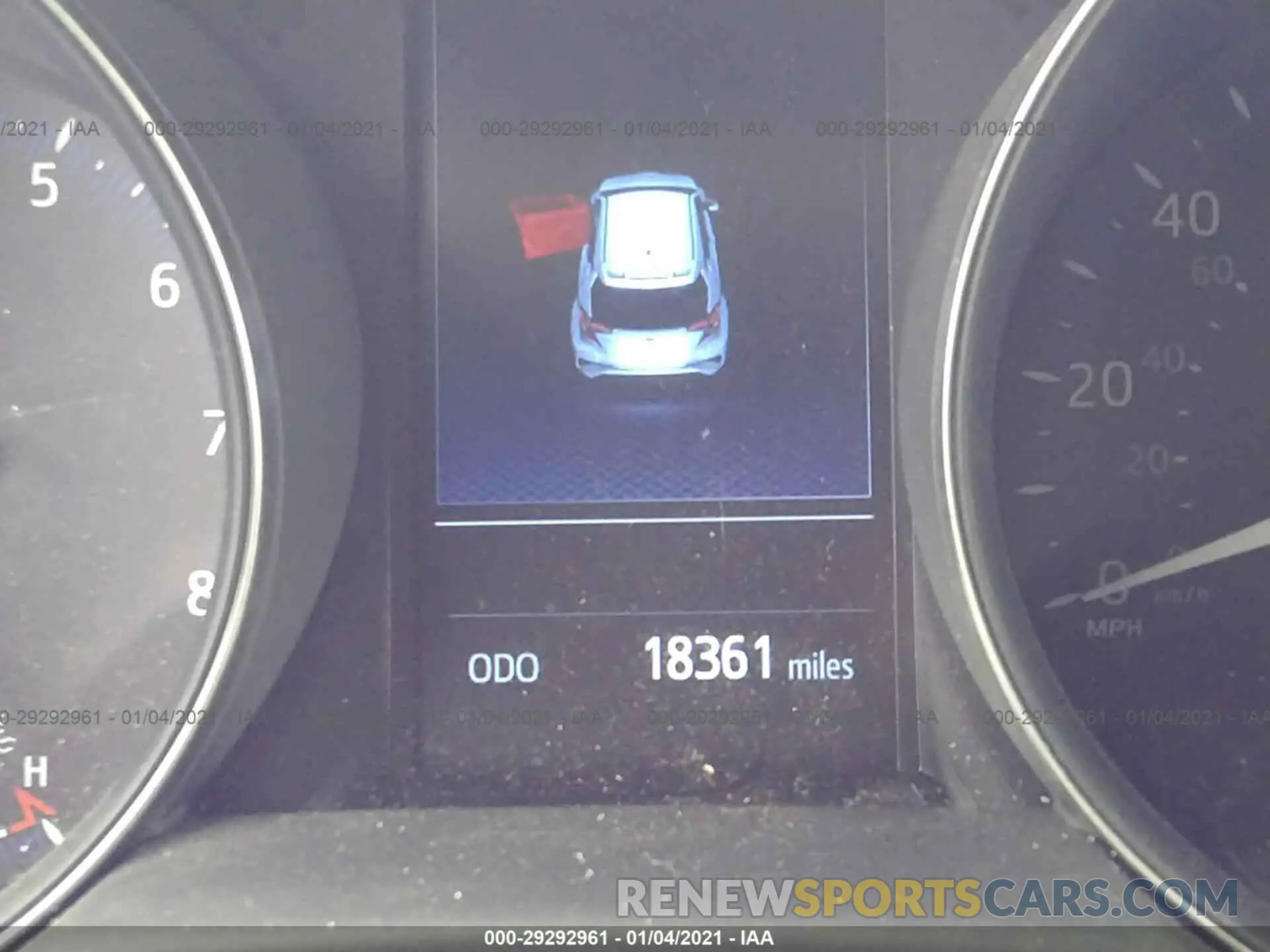 7 Photograph of a damaged car JTNKHMBX8K1049667 TOYOTA C-HR 2019