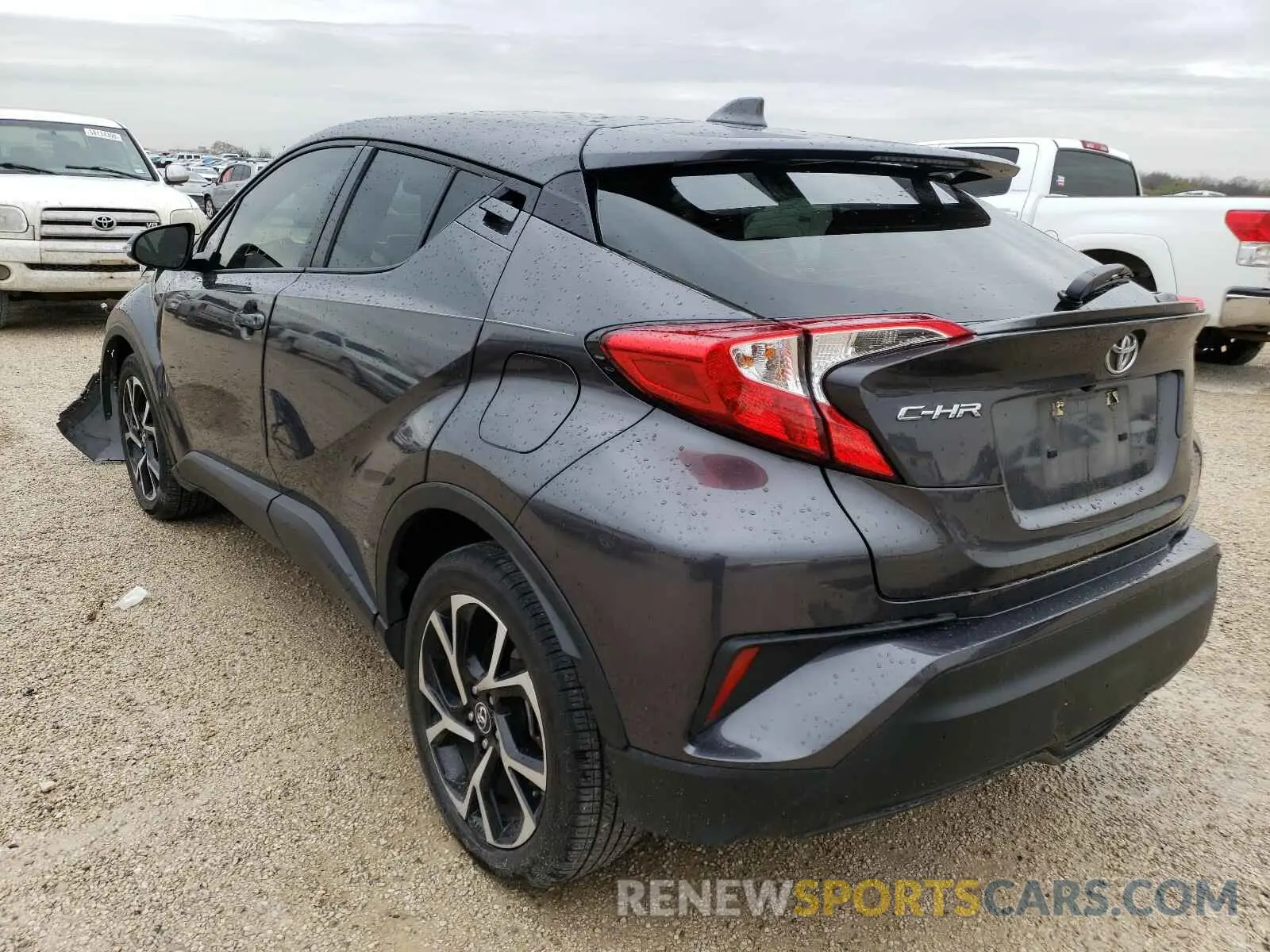 3 Photograph of a damaged car JTNKHMBX8K1053153 TOYOTA C-HR 2019