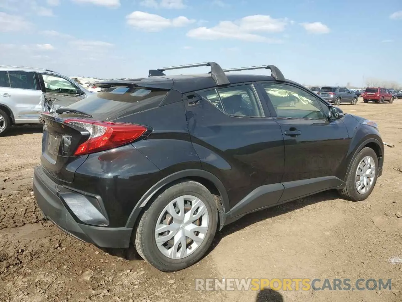 3 Photograph of a damaged car JTNKHMBX8K1054416 TOYOTA C-HR 2019