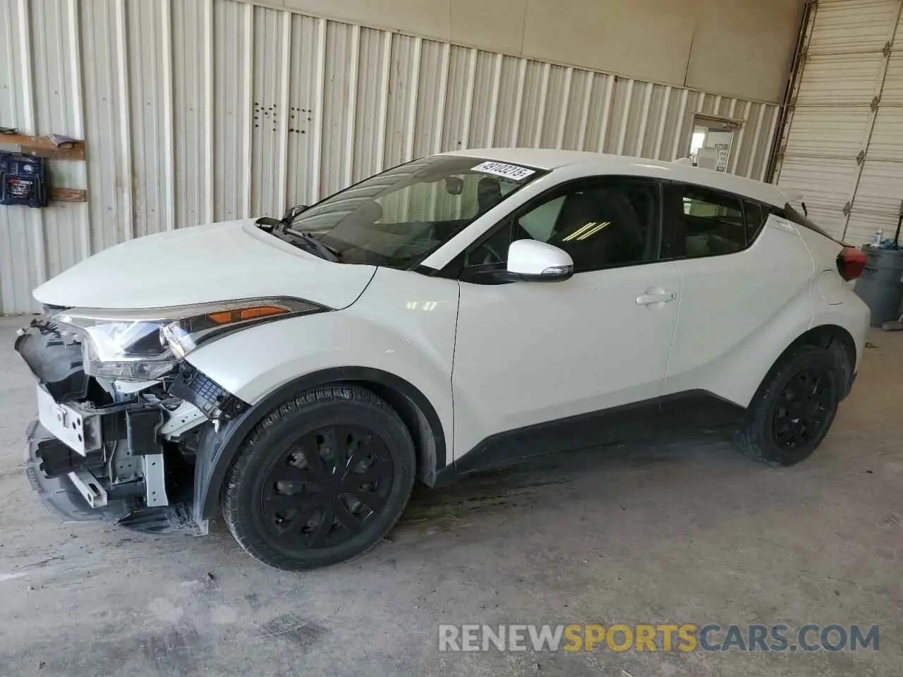 1 Photograph of a damaged car JTNKHMBX8K1055713 TOYOTA C-HR 2019