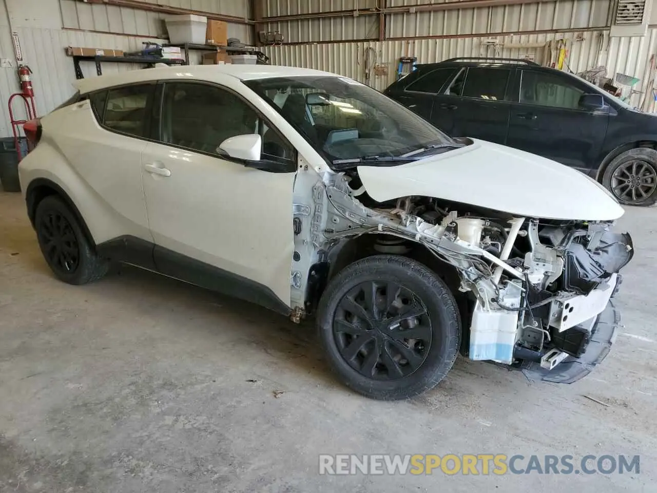 4 Photograph of a damaged car JTNKHMBX8K1055713 TOYOTA C-HR 2019