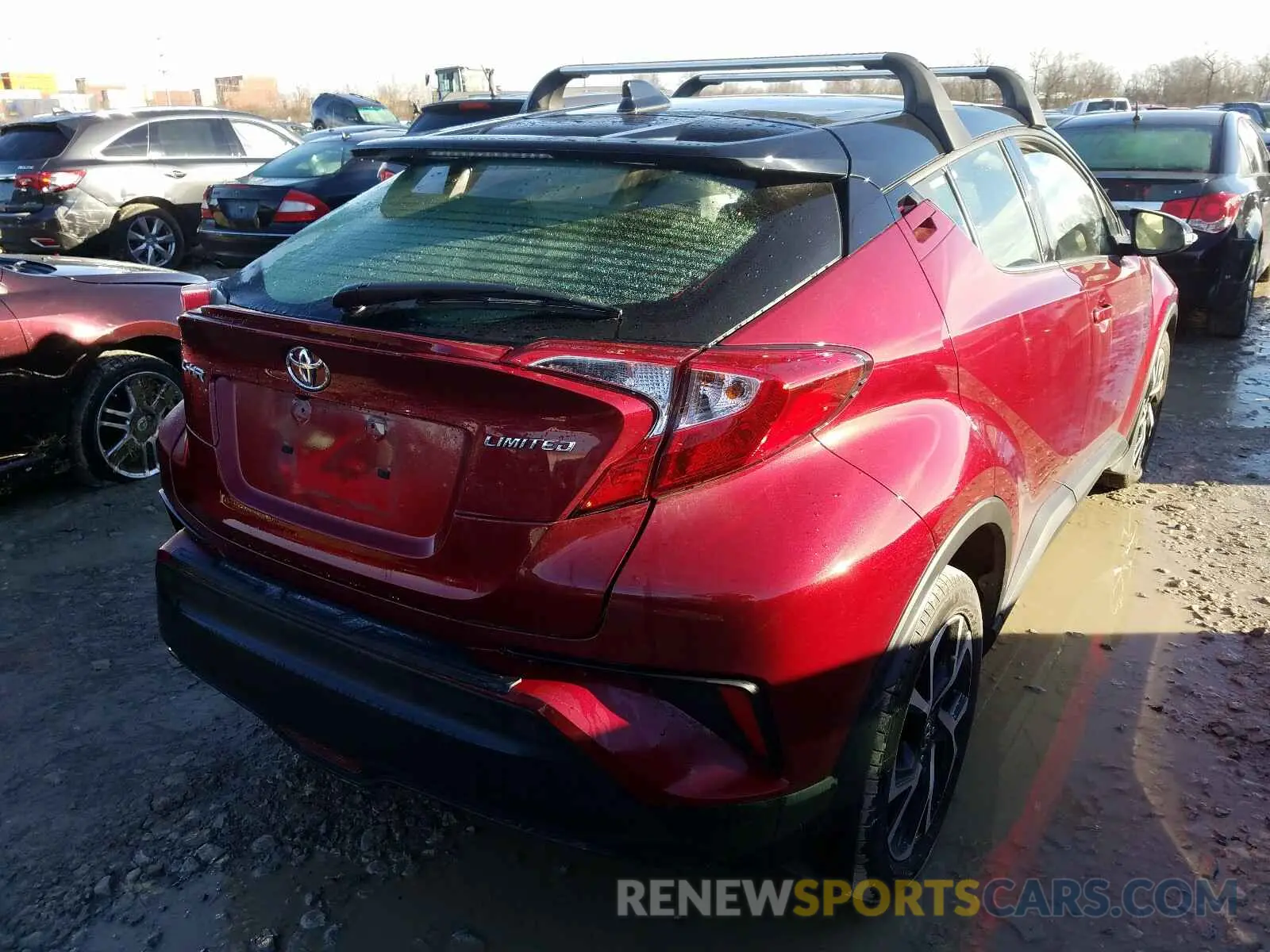4 Photograph of a damaged car JTNKHMBX8K1058126 TOYOTA C-HR 2019