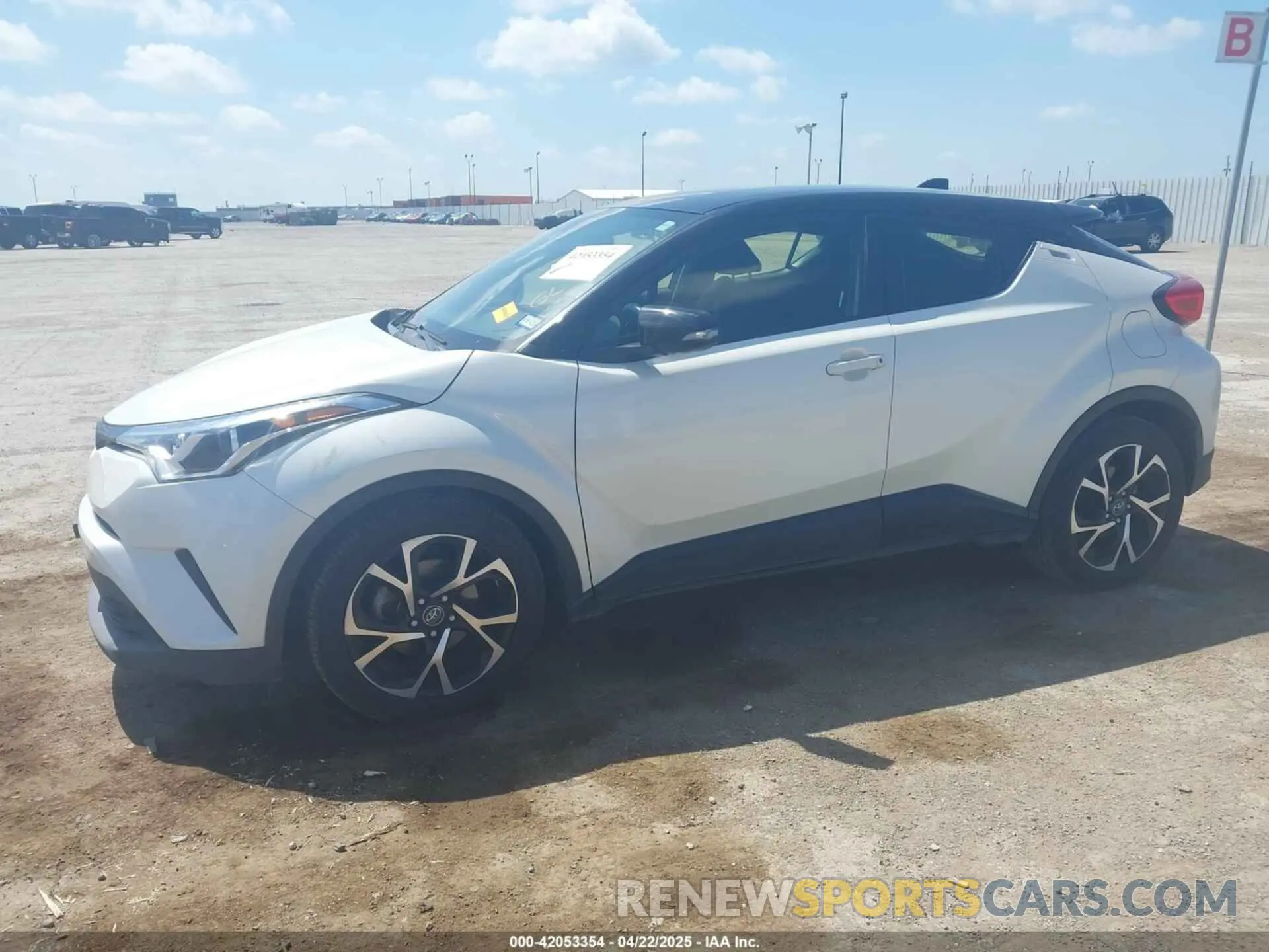 6 Photograph of a damaged car JTNKHMBX8K1061351 TOYOTA C-HR 2019