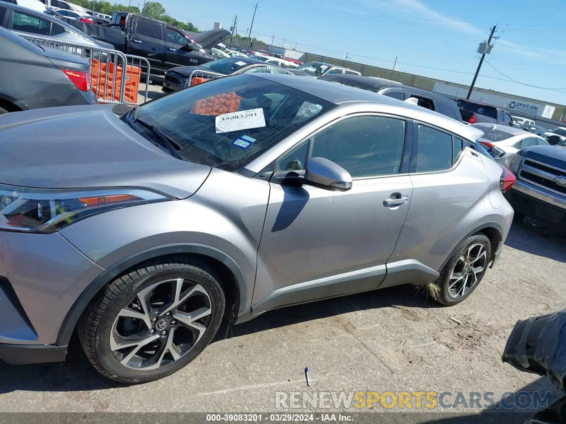 14 Photograph of a damaged car JTNKHMBX9K1017178 TOYOTA C-HR 2019