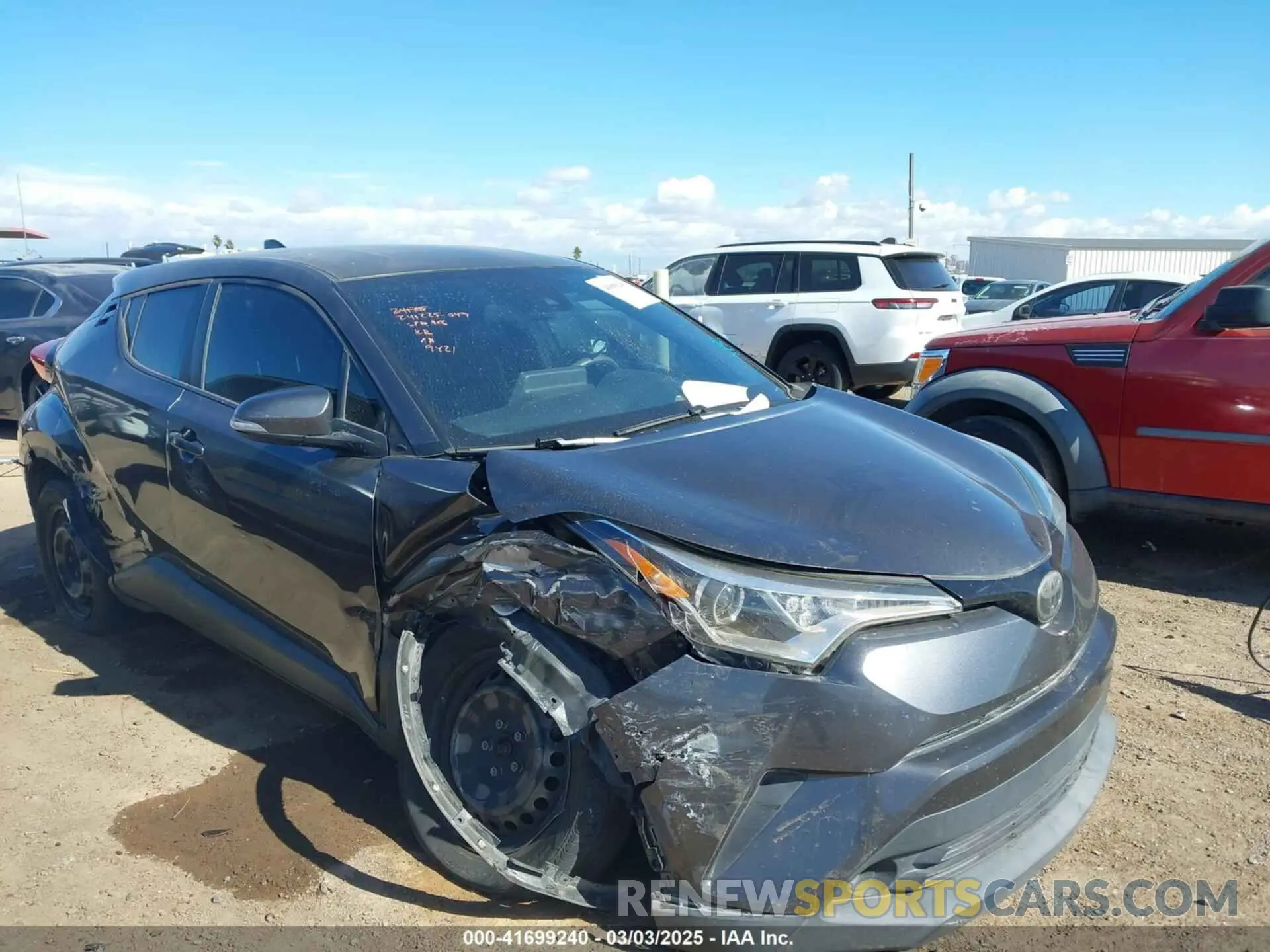 12 Photograph of a damaged car JTNKHMBX9K1049421 TOYOTA C-HR 2019