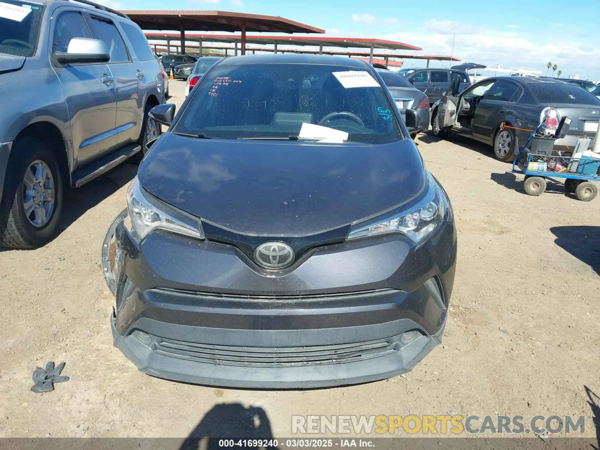 13 Photograph of a damaged car JTNKHMBX9K1049421 TOYOTA C-HR 2019