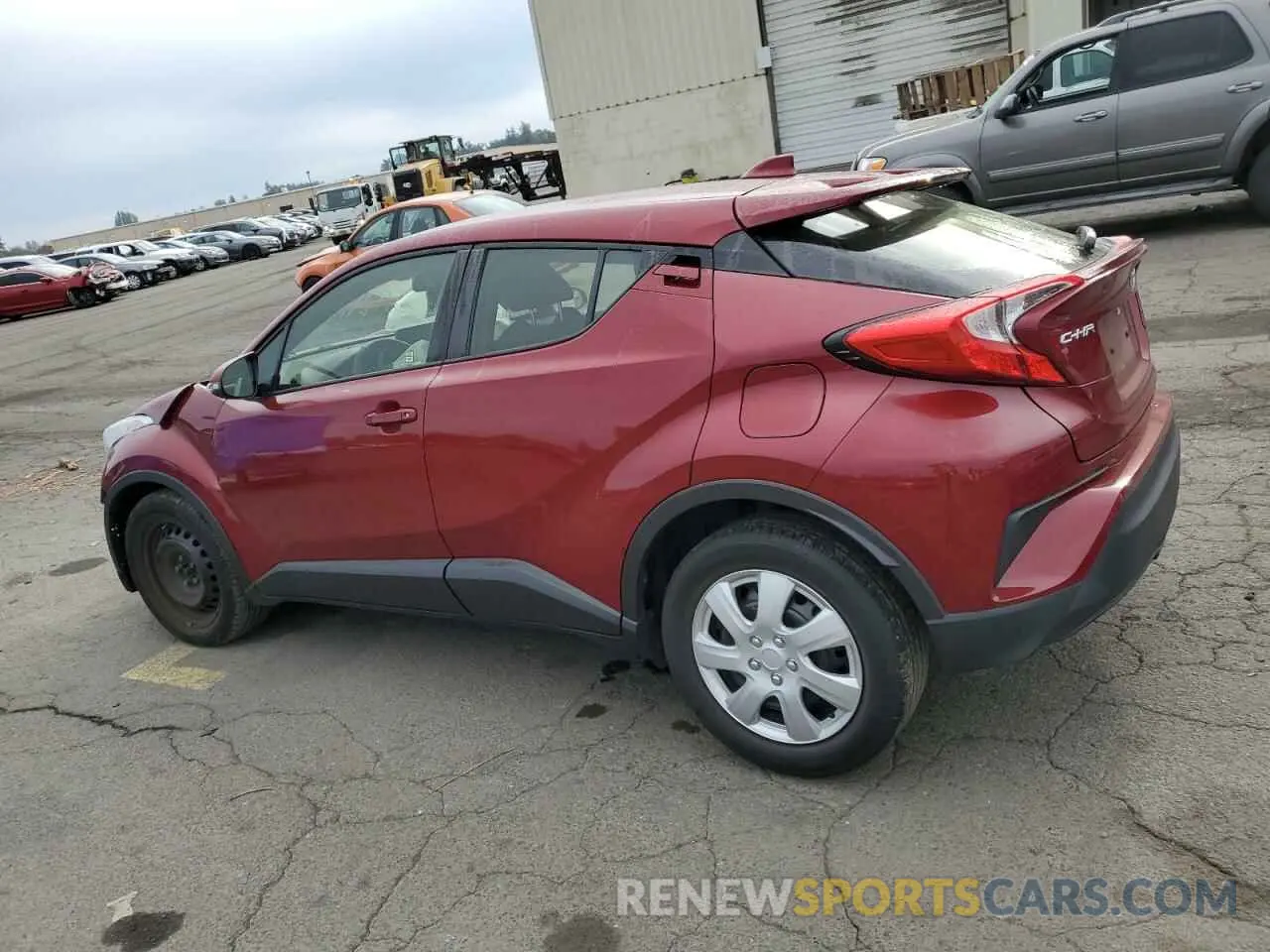2 Фотография поврежденного автомобиля JTNKHMBX9K1050360 TOYOTA C-HR 2019