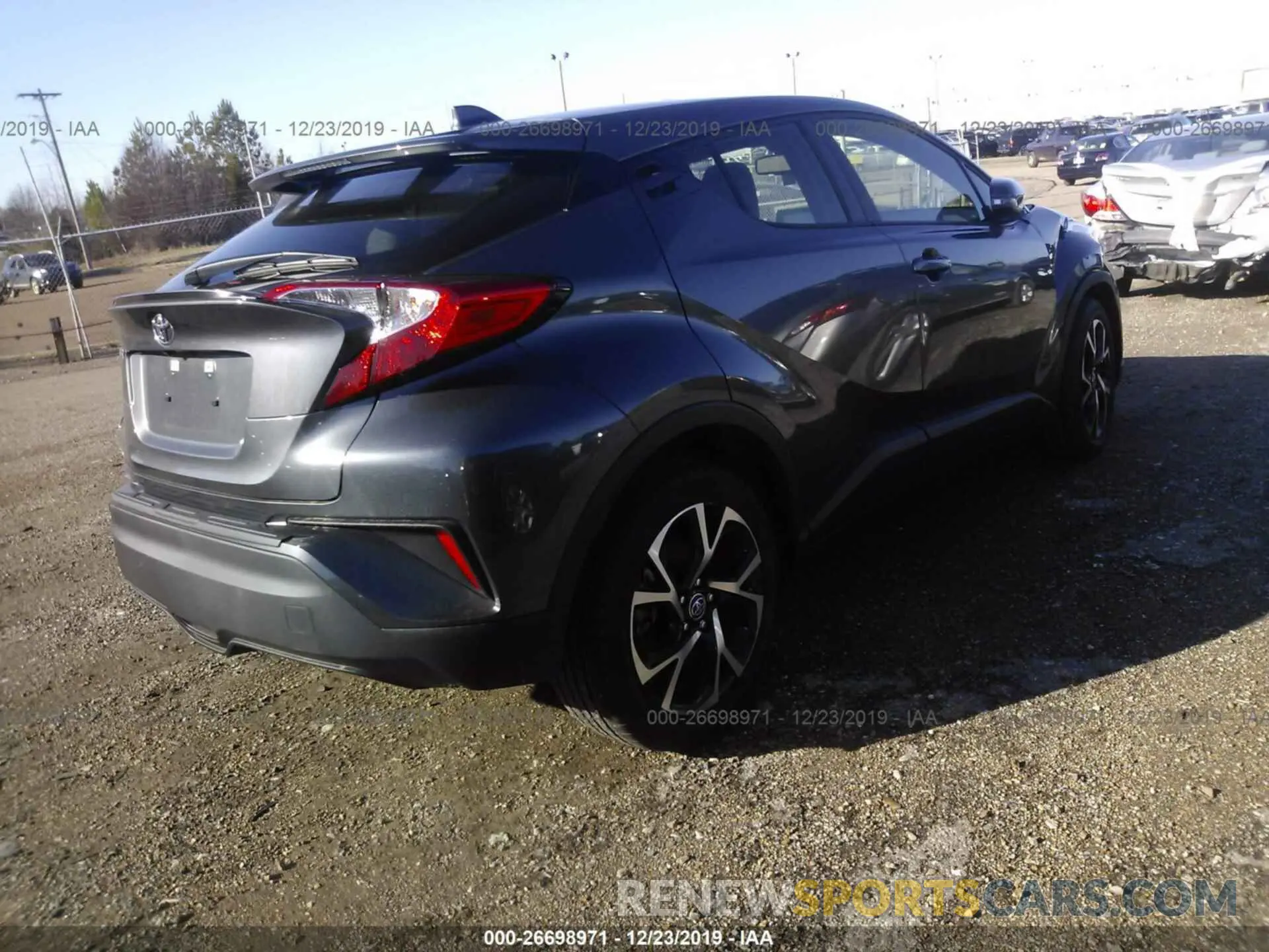 4 Photograph of a damaged car JTNKHMBX9K1052108 TOYOTA C-HR 2019