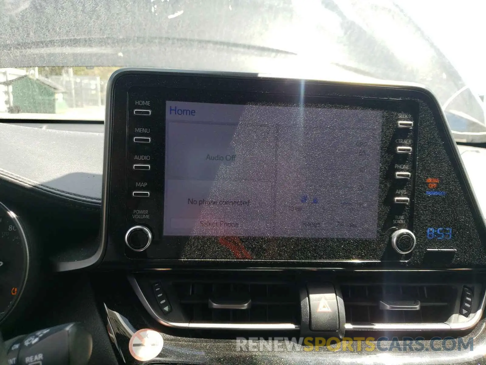 9 Photograph of a damaged car JTNKHMBX9K1059270 TOYOTA C-HR 2019