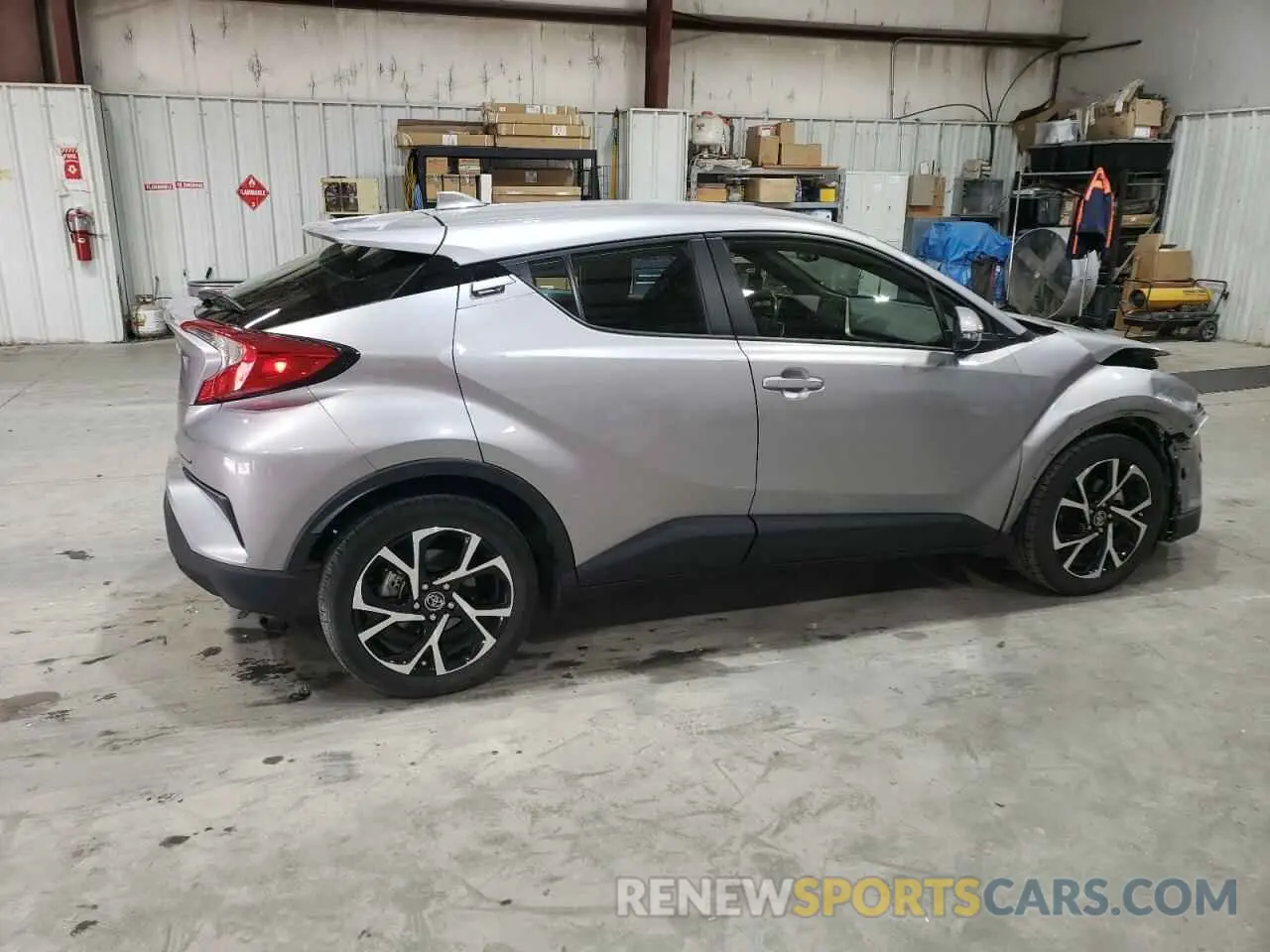 3 Фотография поврежденного автомобиля JTNKHMBX9K1061004 TOYOTA C-HR 2019
