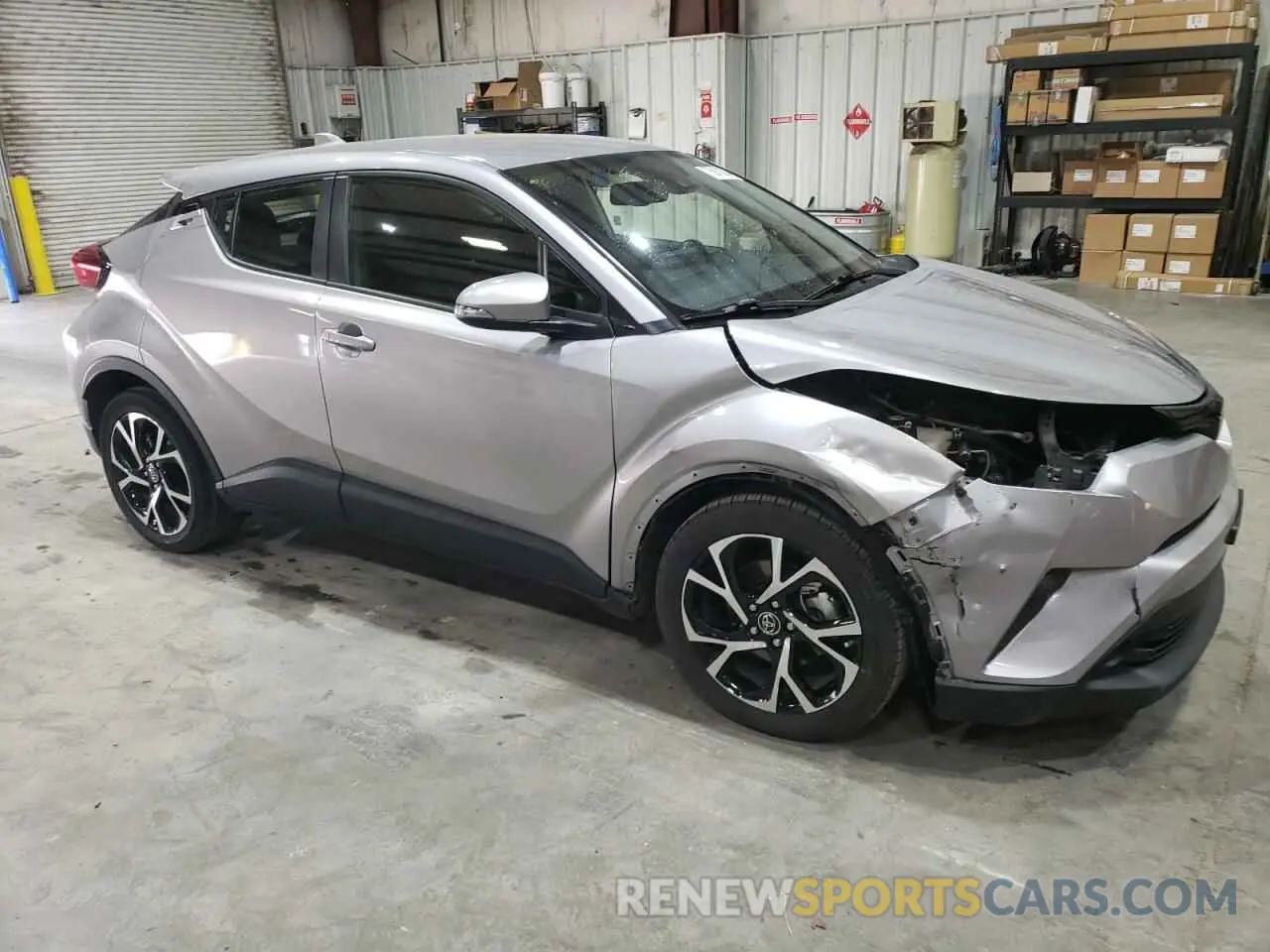 4 Фотография поврежденного автомобиля JTNKHMBX9K1061004 TOYOTA C-HR 2019