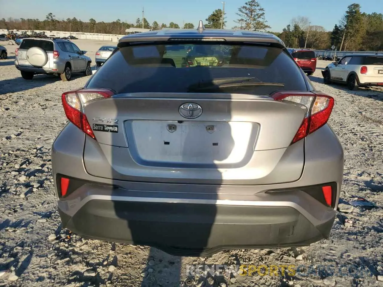 6 Фотография поврежденного автомобиля JTNKHMBX9K1061813 TOYOTA C-HR 2019