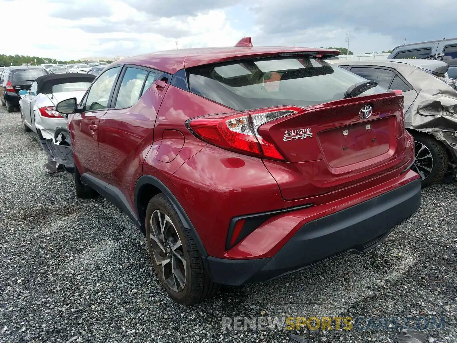 3 Photograph of a damaged car JTNKHMBXXK1016069 TOYOTA C-HR 2019