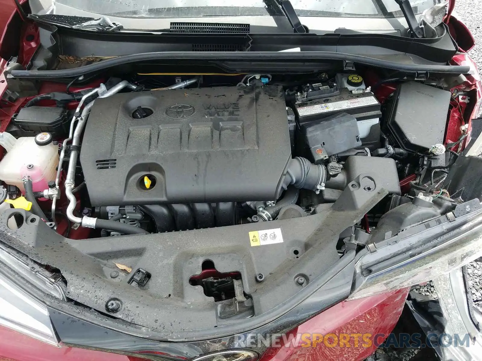 7 Photograph of a damaged car JTNKHMBXXK1016069 TOYOTA C-HR 2019