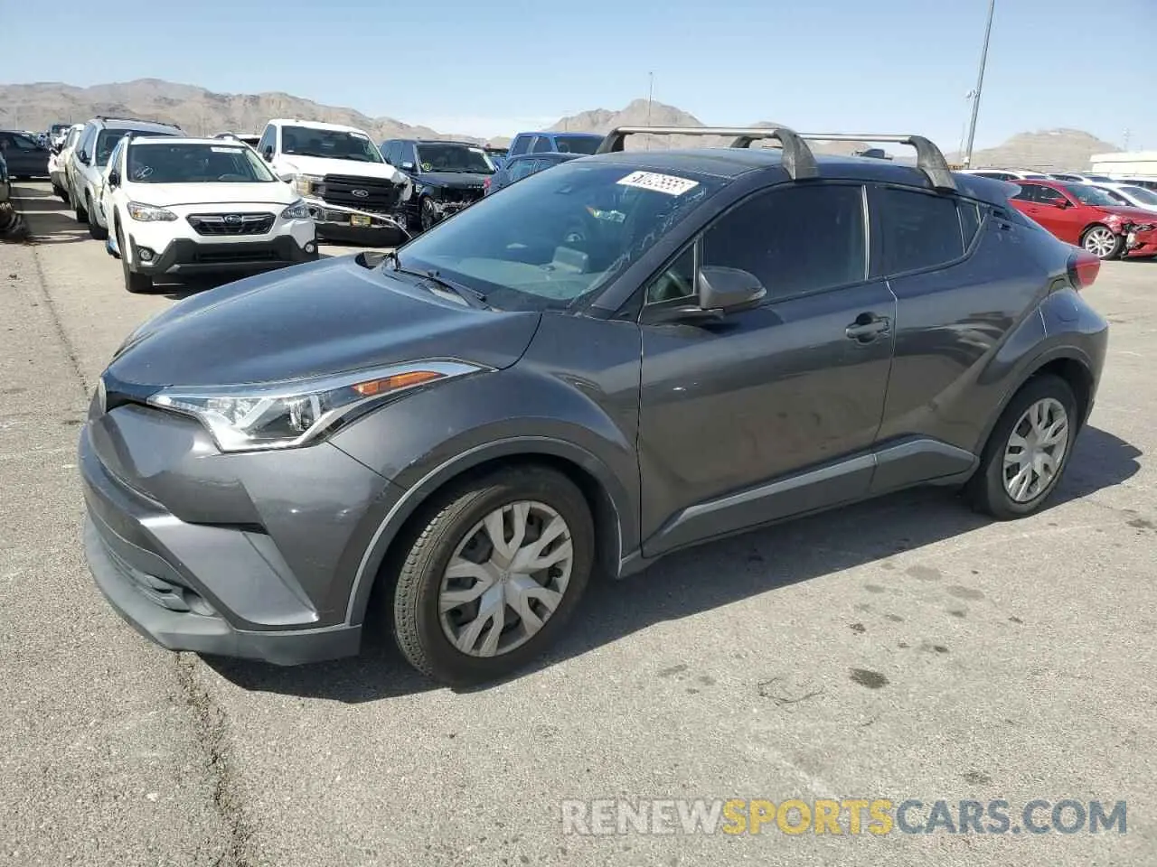 1 Photograph of a damaged car JTNKHMBXXK1022907 TOYOTA C-HR 2019