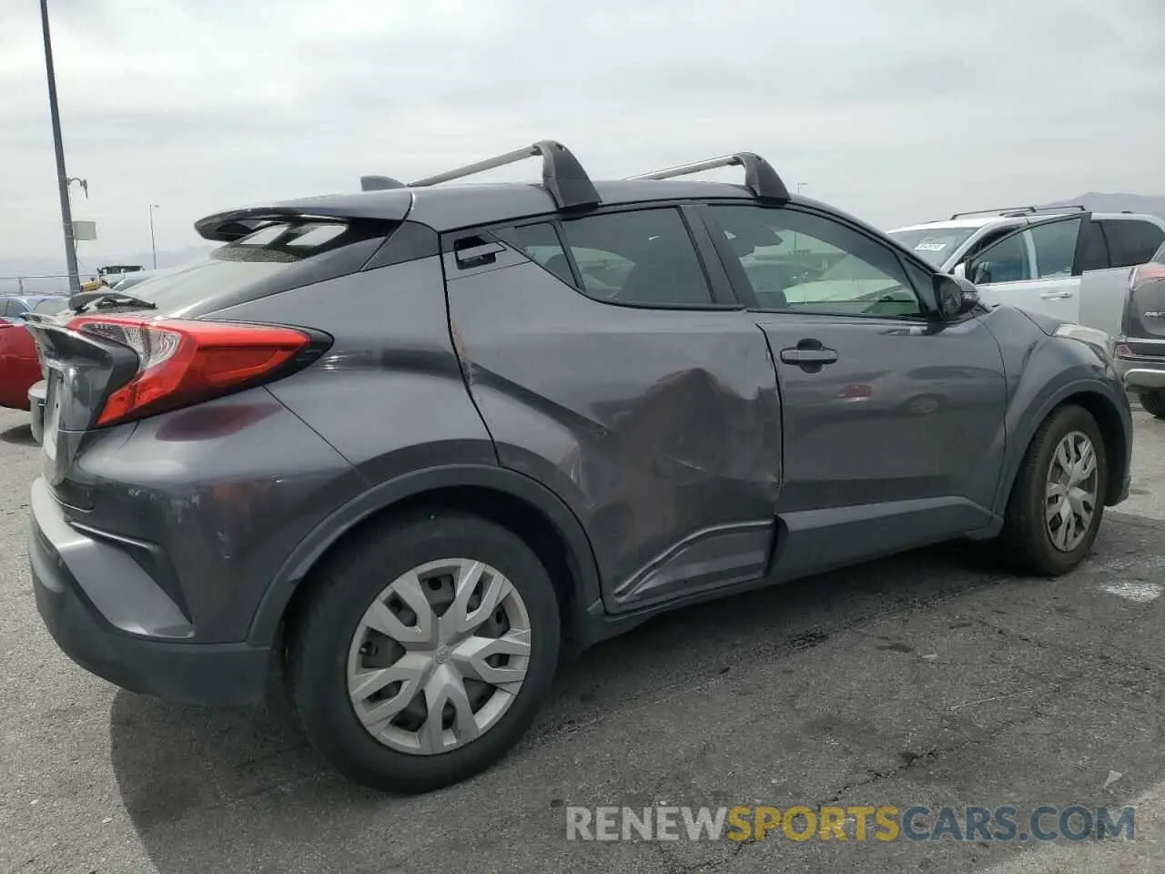 3 Photograph of a damaged car JTNKHMBXXK1022907 TOYOTA C-HR 2019